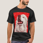 Great Pyrenees Christmas  T-Shirt (Vorderseite)
