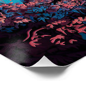 Great Pyrenees Dog 002 - Bruno Pokopen Poster (Ecke)