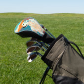 Great Pyrenees Dog 003 - Bruno Pokopen Golf Headcover (In SItu)