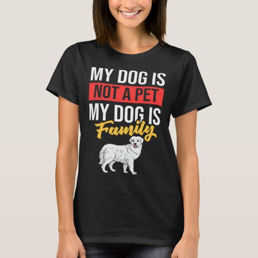 Great Pyrenees Dog Puppies Owner T-Shirt (Vorderseite)