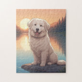 Great Pyrenees dog Puzzle (Vertikal)
