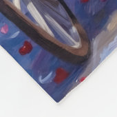 Great Pyrenees Dog Valentine's Day Fleecedecke (Ecke)