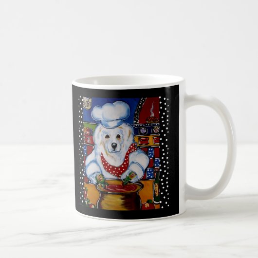 Great Pyrenees Koch Kaffeetasse (Rechts)