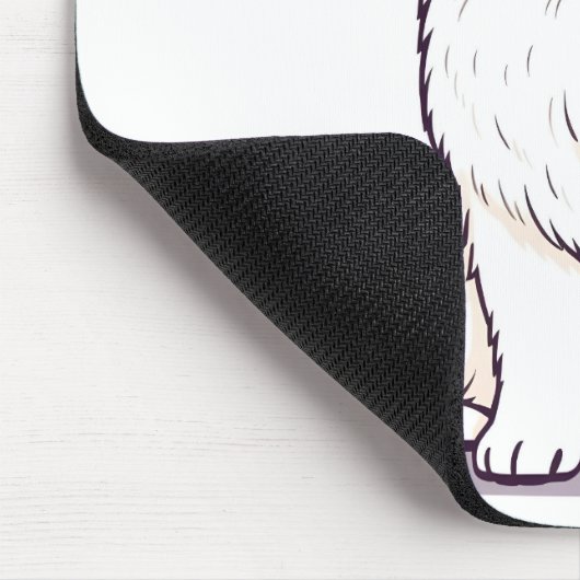 Great Pyrenees Mousepad (Ecke)