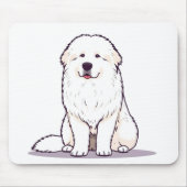 Great Pyrenees Mousepad (Vorne)