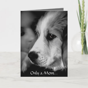 Great Pyrenees Puppy Mother Day Card Karte
