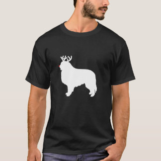 Great Pyrenees Reindeer Christmas Dog T-Shirt
