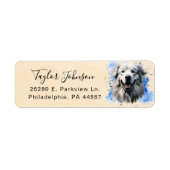 Great Pyrenees Rücksendeadresse (Vorne)