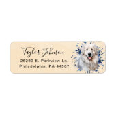Great Pyrenees Rücksendeadresse (Vorne)