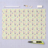 Great Pyrenees Tissue Paper in Yellow Seidenpapier (Handwerk)