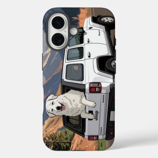 Great Pyrenees trip Case-Mate iPhone Hülle (Rückseite)
