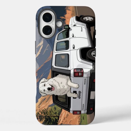 Great Pyrenees trip Case-Mate iPhone Hülle (Rückseite)
