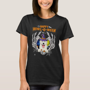 Great Pyrenes Skeleton Herz Happy Howl O Week Cos T-Shirt