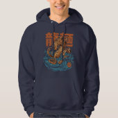 Great Ramen Dragon off Kanagawa Hoodie (Vorderseite)