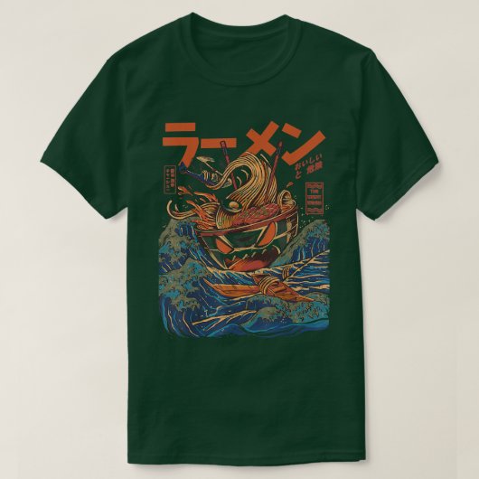 Great Ramen off Kanagawa T-Shirt (Design vorne)