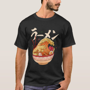 Great Ramen Wave von Kanagawa Japanisch Noodles Ud T-Shirt