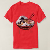 Great Ramen Wave White 1 T-Shirt (Design vorne)