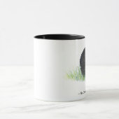 ~Great rauchige Mountain~ Schwarzkante-Tasse Tasse (Zentrum)