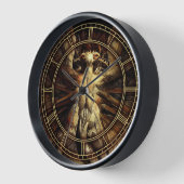 Great Red Dragon Clock Uhr (Winkel)