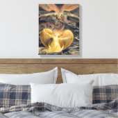 Great Red Dragon von William Blake Leinwanddruck (Insitu (Schlafzimmer))