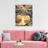 Great Red Dragon von William Blake Leinwanddruck (Insitu (Wohnzimmer))