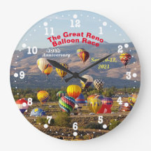 Great Reno Balloon Race Rising Balloons 40. Jahr