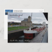 Great Republic in Mac Lock Post Card Postkarte (Vorne/Hinten)