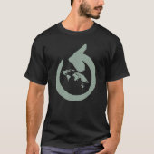 Great Reset, World Globe T-Shirt (Vorderseite)