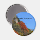 Great River Road Magnet (Vorderseite/Rückseite)