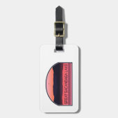 Great Sacandaga Lake New York Red Sunrise Gepäckanhänger (Vorderseite vertikal)