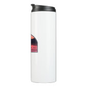 Great Sacandaga Lake New York Red Sunrise Thermosbecher (Nach rechts gedreht)