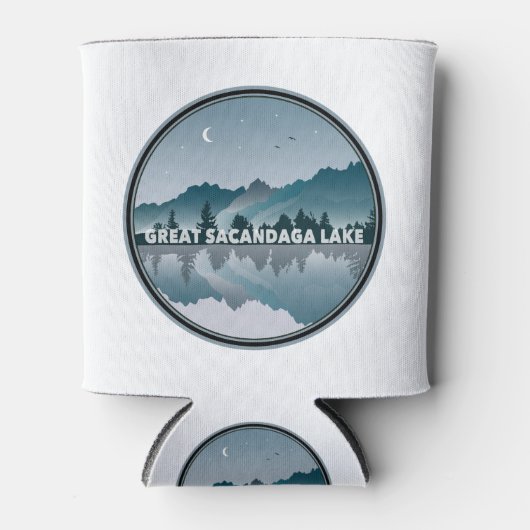 Great Sacandaga Lake New York Reflektion Dosenkühler (Vorderseite)