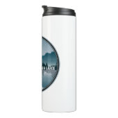 Great Sacandaga Lake New York Reflektion Thermosbecher (Nach rechts gedreht)