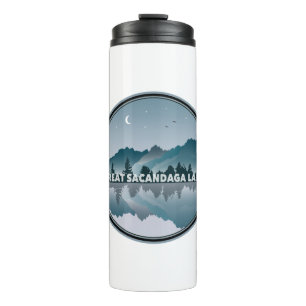 Great Sacandaga Lake New York Spiegelung Thermosbecher