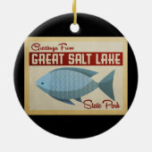 Great Salt Lake Festival Keramik Ornament (Hinten)