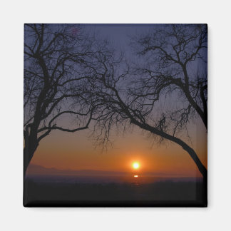 Great Salt Lake Sunset Magnet