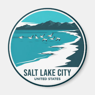 Great Salt Lake Utah Magnet