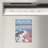 Great Salt Lake Utah Magnet (In Situ (Geschirrspüler))