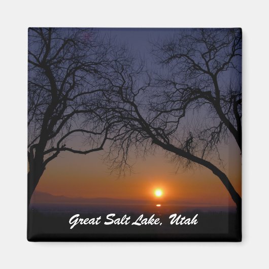 Great Salt Lake, Utah Magnet (Vorne)