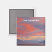 Great Salt Lake, Utah Magnet (Vorderseite/Rückseite)