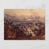 Great Salt Lake, Utah Postkarte (Vorderseite)