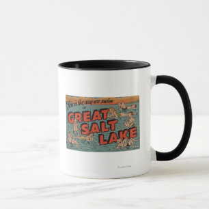 Great Salt Lake, UtahThe Weise wir SwimUtah Tasse