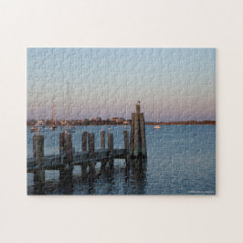 Great Salt Pond at Block Island, Rhode Island Puzzle