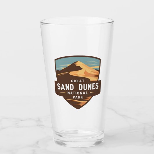 Great Sand Dunes National Park Abzeichen Glas (Vorderseite)