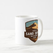 Great Sand Dunes National Park Abzeichen Kaffeetasse (VorderseiteRechts)