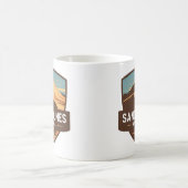 Great Sand Dunes National Park Abzeichen Kaffeetasse (Mittel)