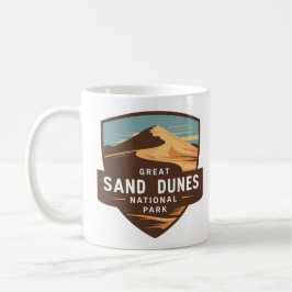 Great Sand Dunes National Park Abzeichen Kaffeetasse