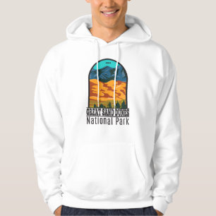 Great Sand Dunes National Park Colorado Vintage au Hoodie