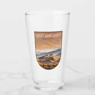 Great Sand Dunes National Park Pint Glass Glas