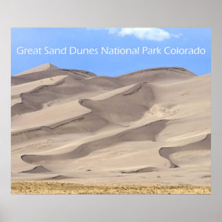 Great Sand Dunes National Park Poster
